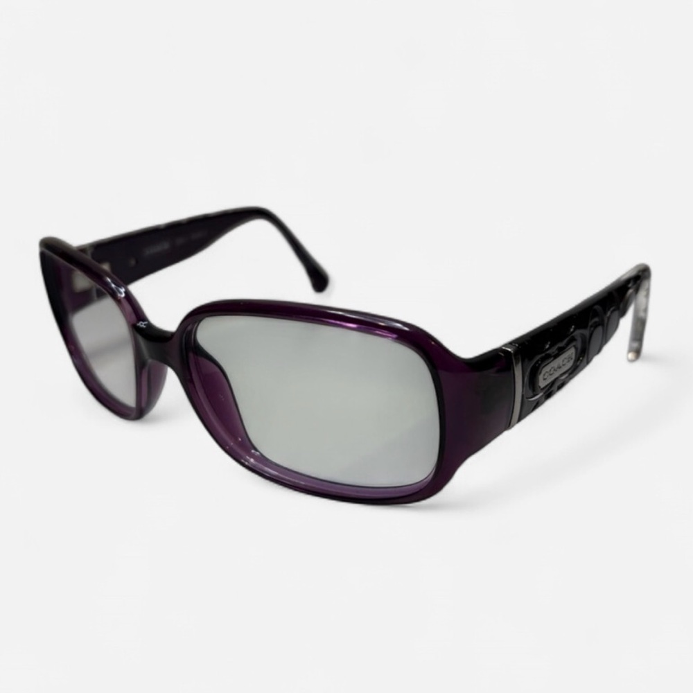 COACH S3011 PURPLE COACH SUNGLASSES FRAMES ONLY 55•15•120 COACH SUNGLASSES FRAME